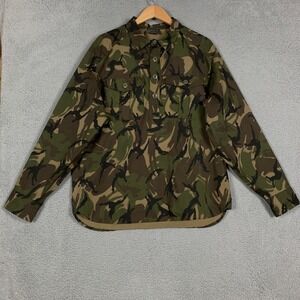 Triple Aught Design Haven CPO Shirt Mens XL Green Camo Disruptive Popover Cotton